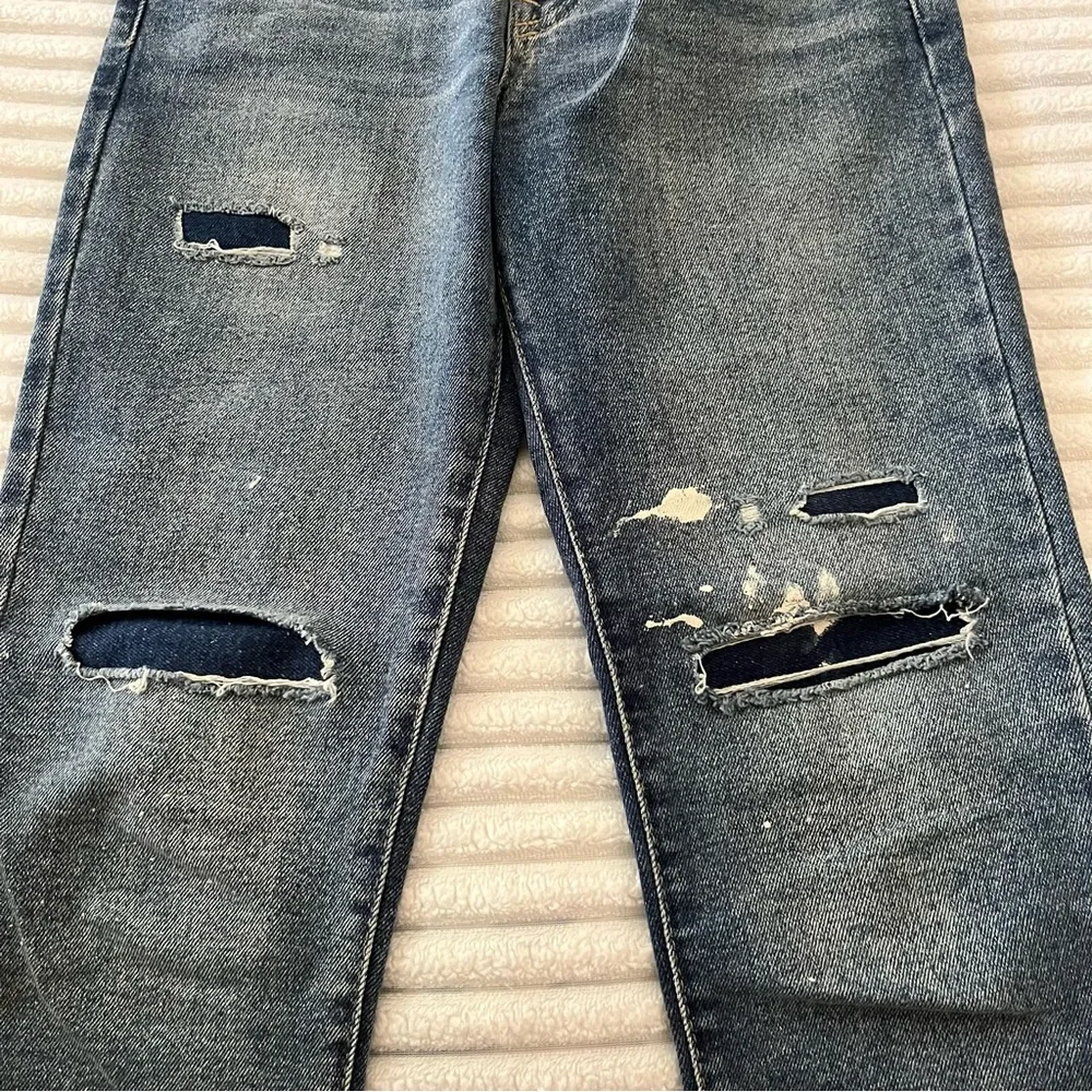 Free People Distressed Jeans